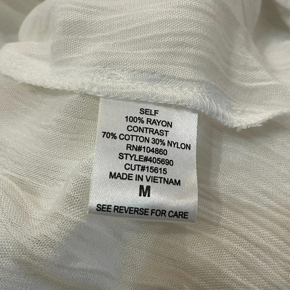 CHLOE K 3/4 Sleeve Lace Blouse - Picture 5 of 5